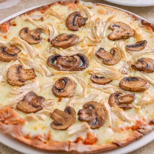 Pizza Pollo Champiñon